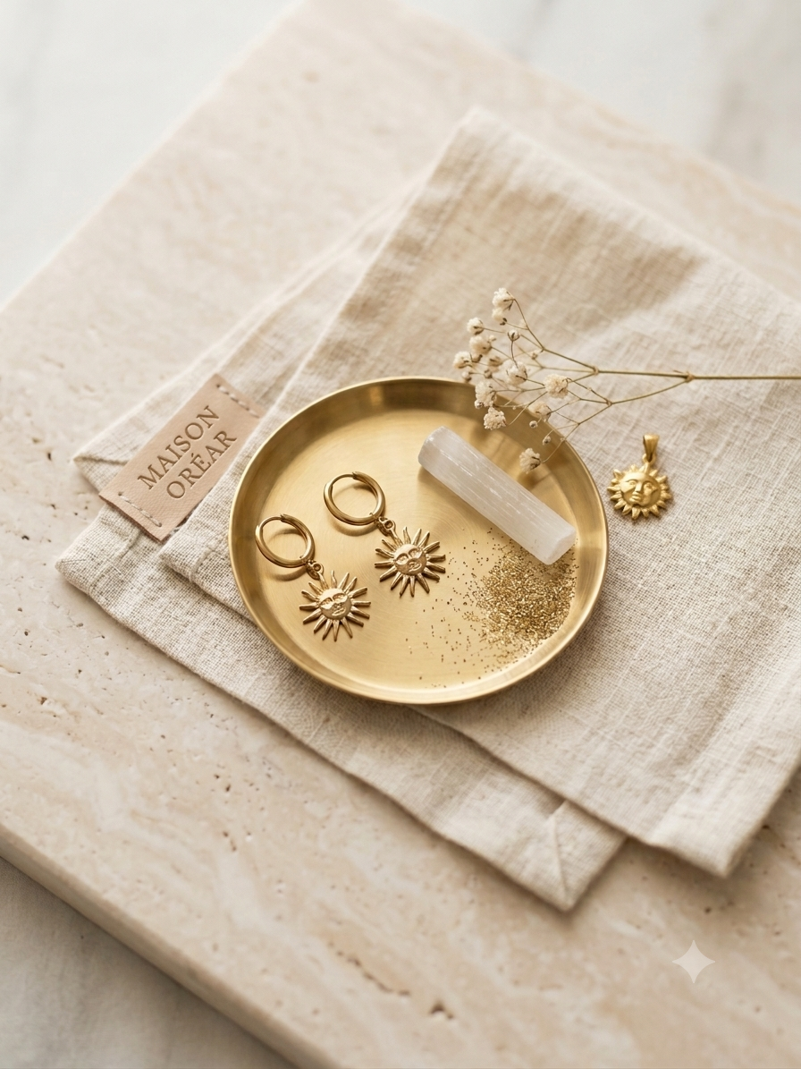 Boucles d'oreilles Hélia